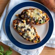 Mexican Sweet Potato Skins