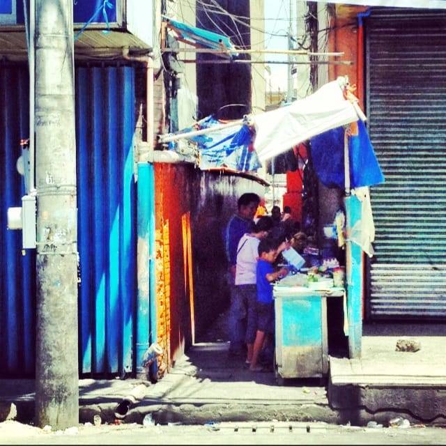 People cooking in Cebu.