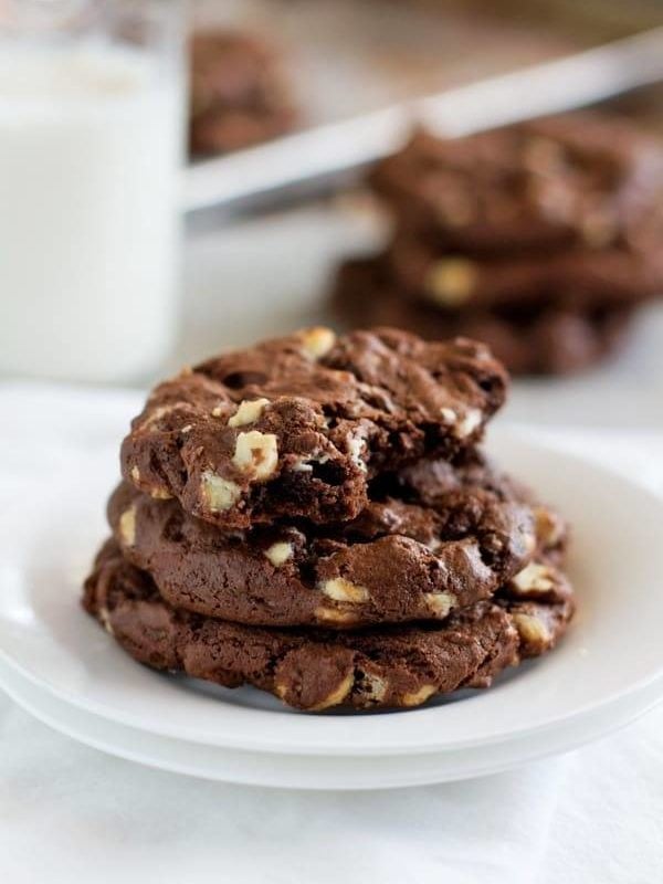 A picture of Double Chocolate Cake Mix Cookies