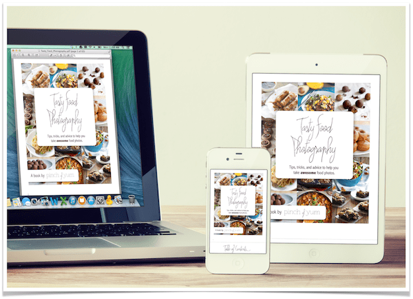 Tasty Food Photography Computer iPhone and iPad