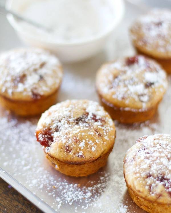 Strawberry Jam Muffins-2