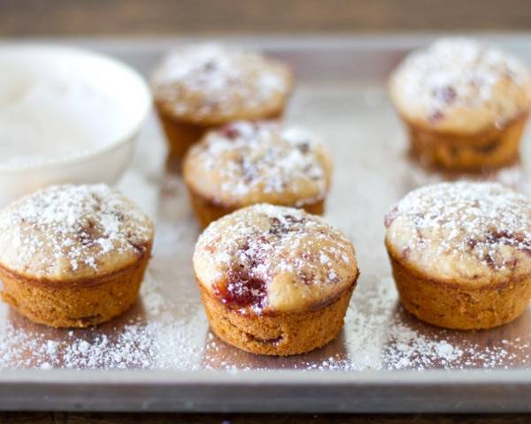 Strawberry Jam Muffins-3