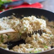 Creamy Cauliflower Garlic Rice | pinchofyum.com