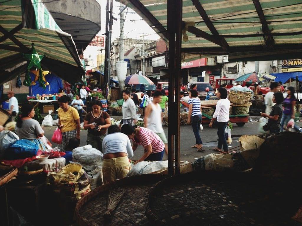Market in Cebu.