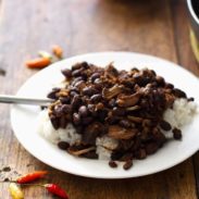 A picture of Crockpot Pork Adobo with Black Beans