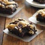 cookie brownies