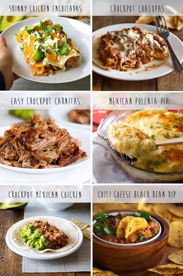 Collage of food images.