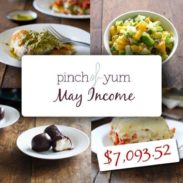 May Blog Income - Pinch of Yum
