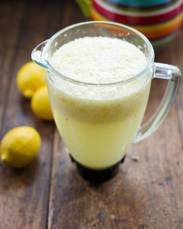 Blender lemonade.