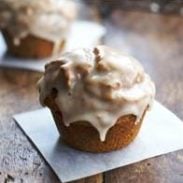 A picture of Healthy Maple Glazed Pumpkin Muffins
