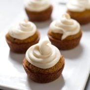 The Best Carrot Cake Cupcakes with Cream Cheese Frosting - lightly spiced, perfectly moist, and oh that cream cheese frosting. | pinchofyum.com