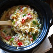 Skinny Crab and Artichoke Dip - just 75 calories for this creamy, delicious appetizer! | pinchofyum.com