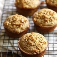 A picture of Caramelized Banana Oat Muffins