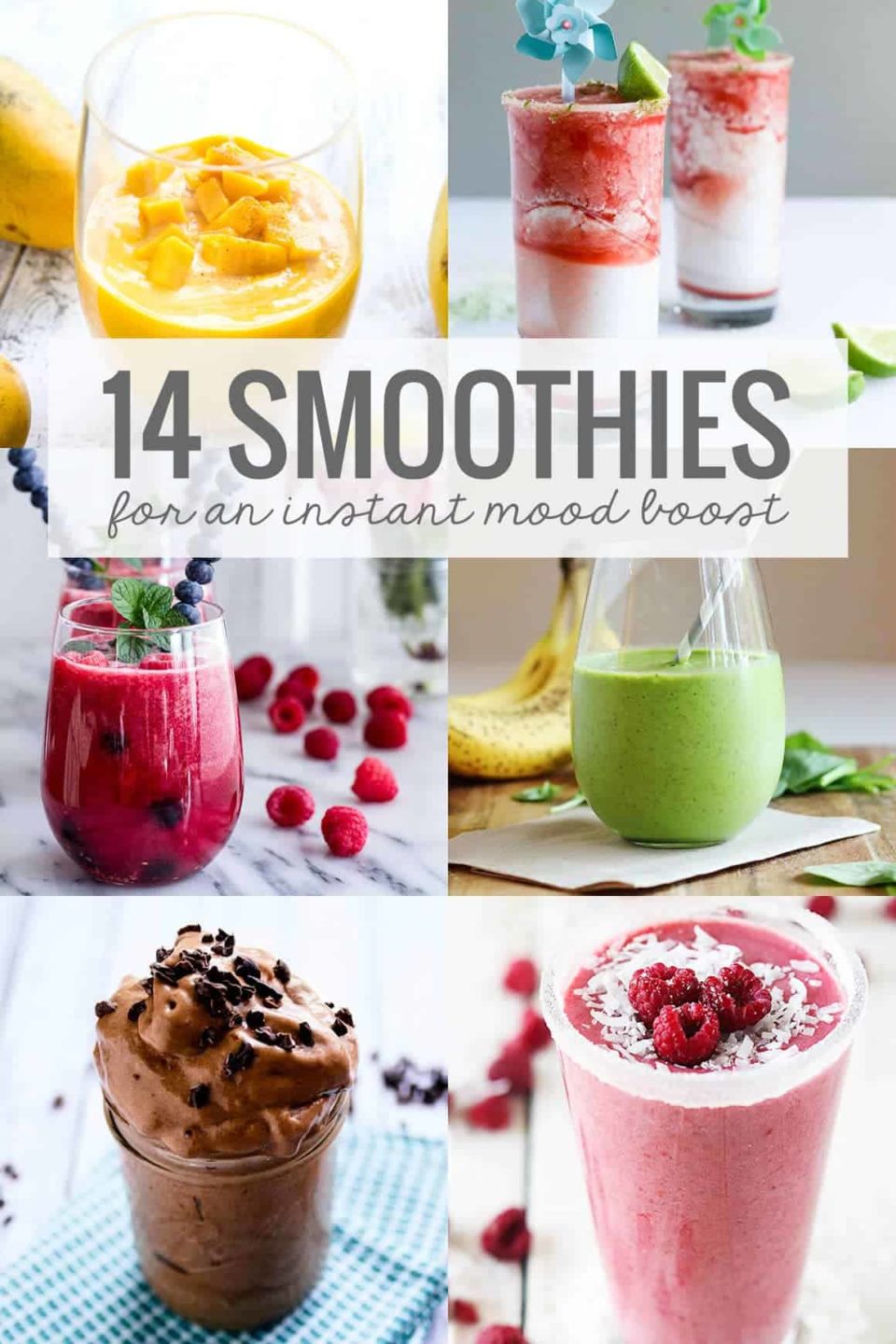 14 Smoothies For An Instant Mood Boost Pinch of Yum