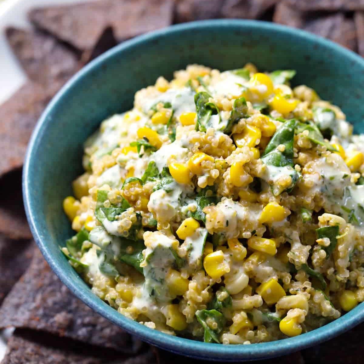 Asiago White Beans with Farro, Kale, and Tomatoes Recipe - Pinch of Yum