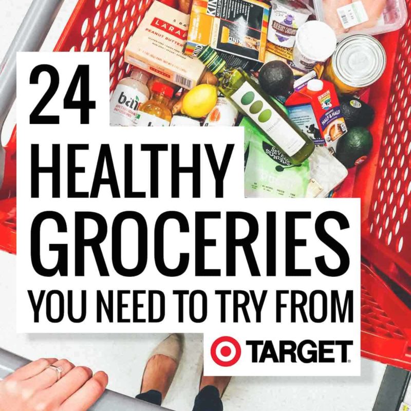 24 Healthy Groceries at Target.