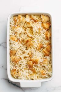 Egg and Croissant Brunch Bake Recipe - Pinch of Yum
