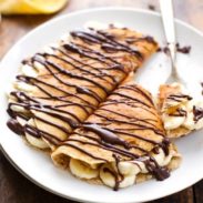 A picture of Almond Oat Banana Crepes