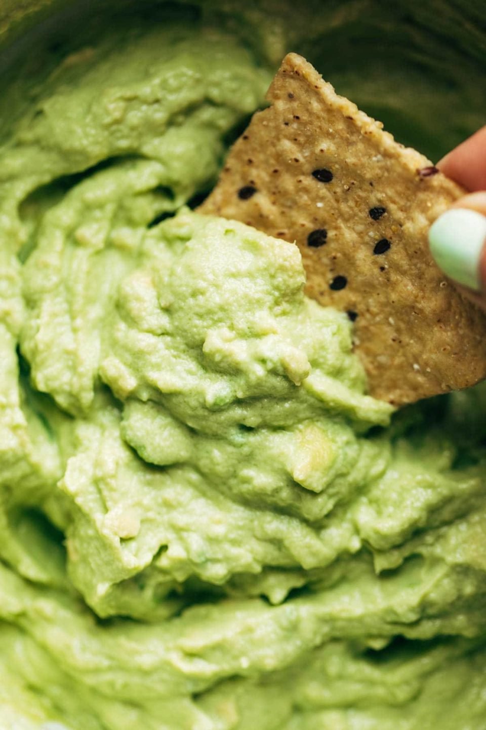 2-Minute Creamy Avocado Dip Recipe - Pinch of Yum