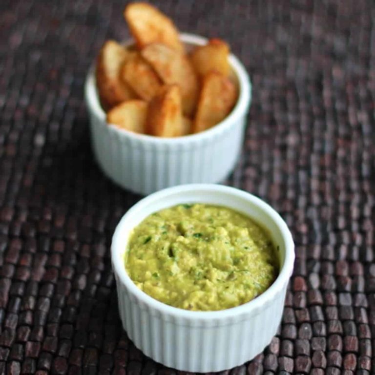 Avocado Tomatillo Dip Recipe Pinch of Yum