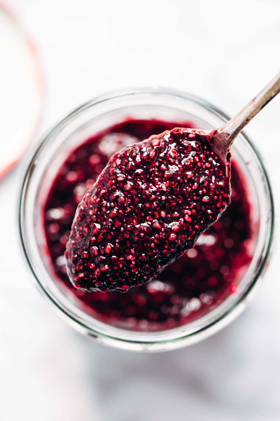 Triple Berry Refrigerator Jam Recipe Pinch of Yum