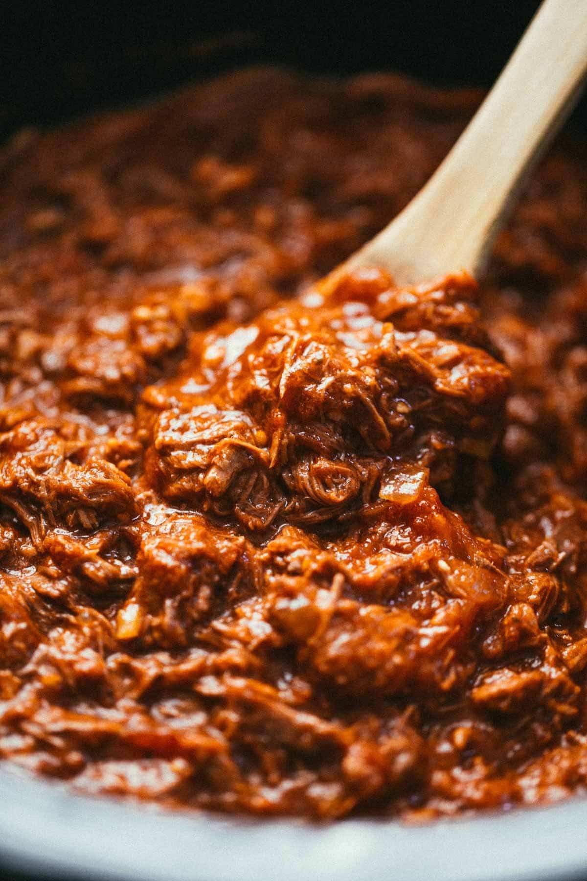 Crockpot Braised Beef Ragu.