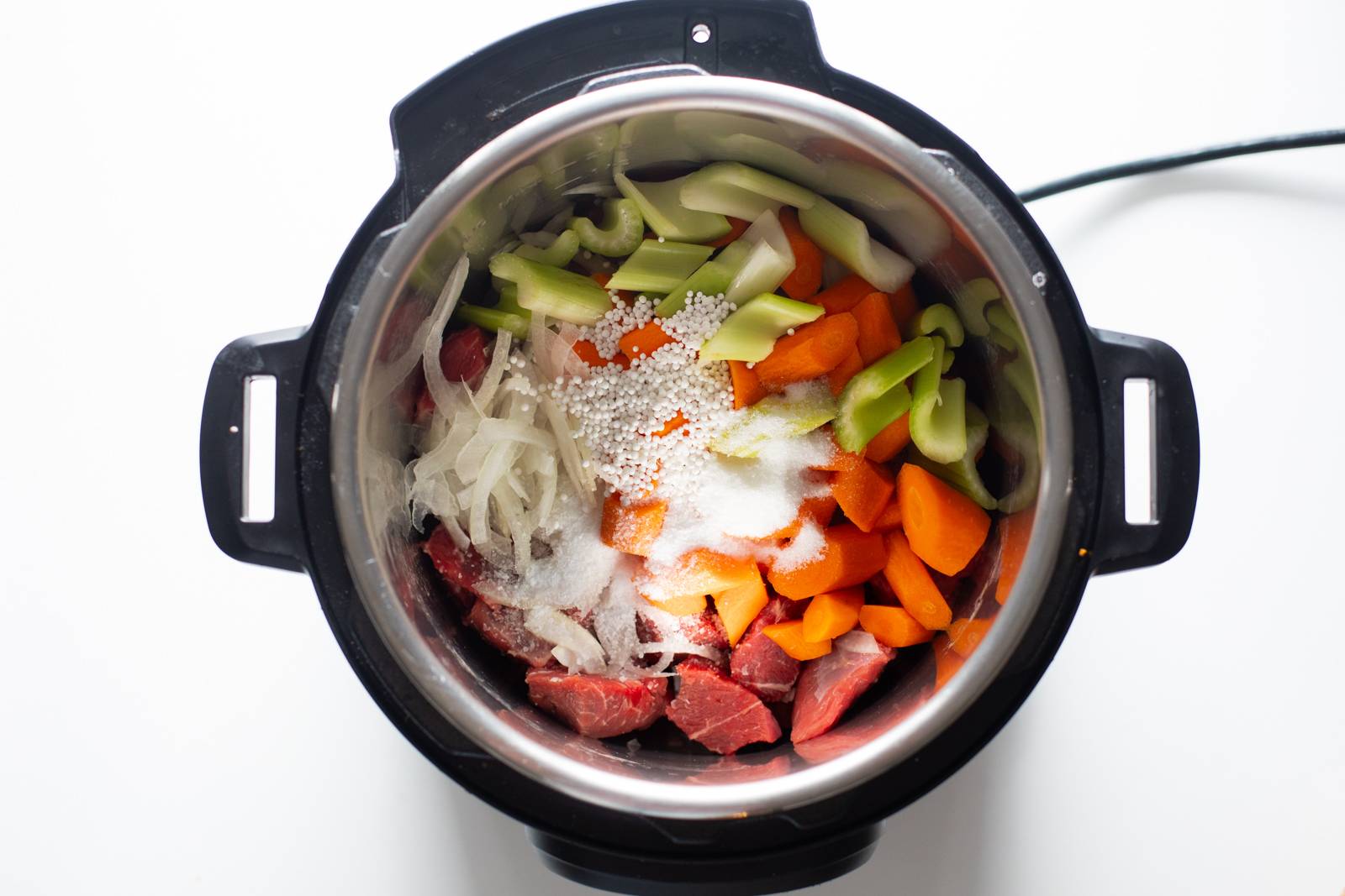 Instant Pot Beef Stew {Healthy + Easy} –