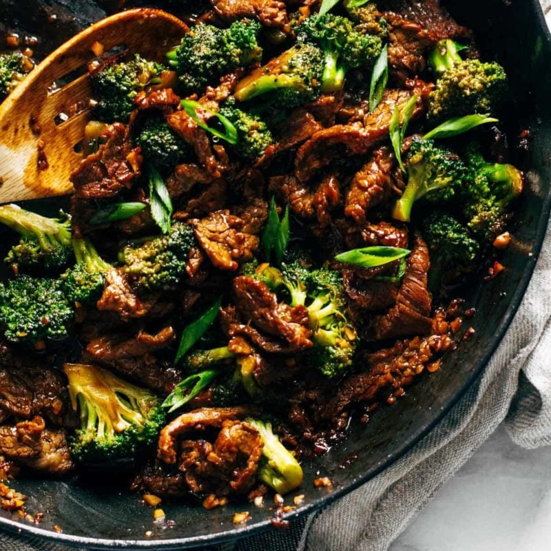 A picture of Sesame Beef and Broccoli