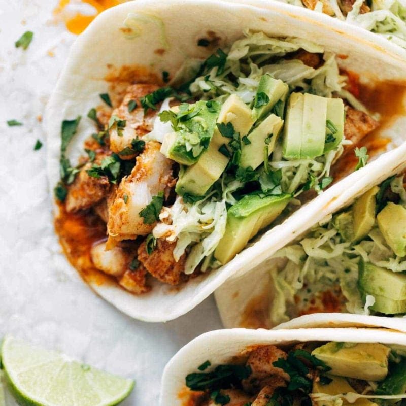 Best Easy Fish Tacos Recipe Pinch Of Yum