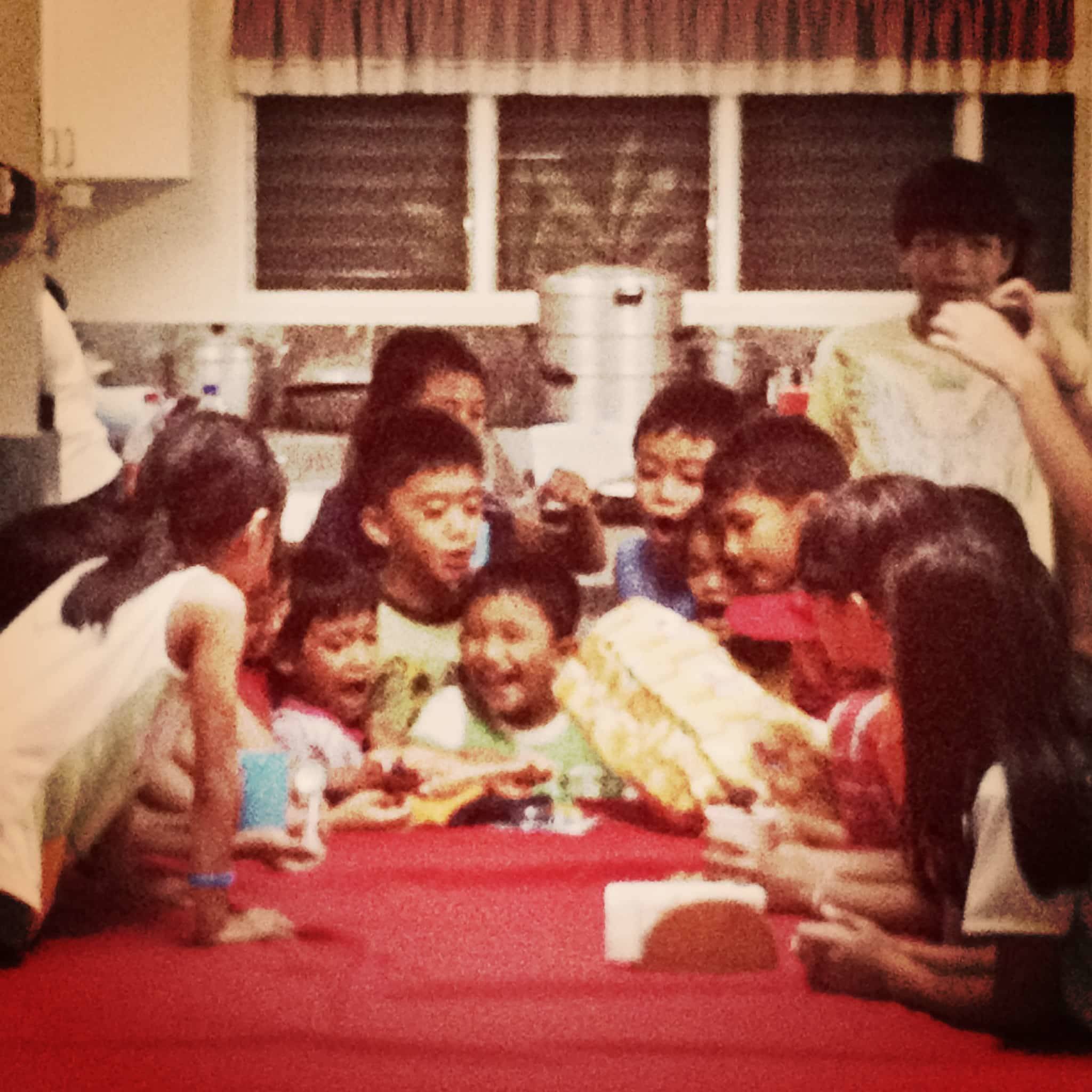 Birthday Party at Childrens Shelter of Cebu.