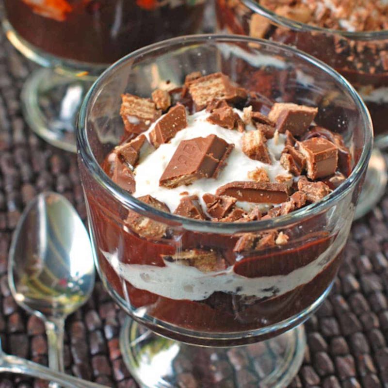 A picture of Brownie Fudge Trifle