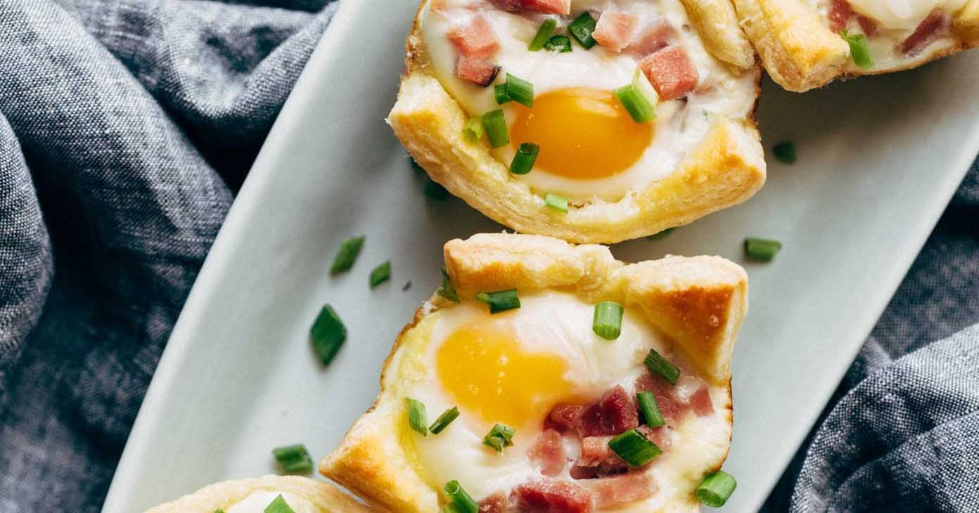 Ham, Egg, and Cheese Brunch Cups