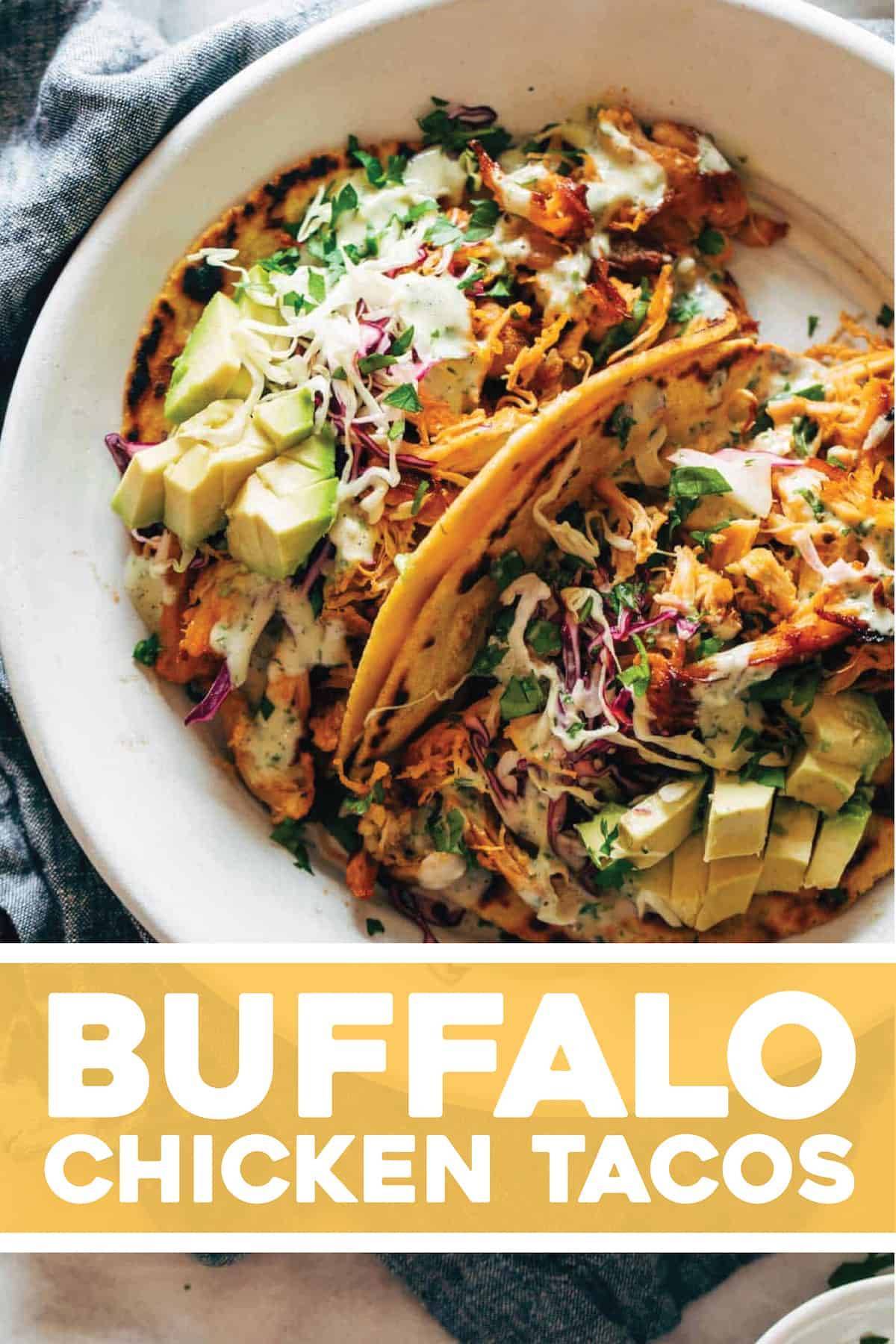 Buffalo Chicken Tacos
