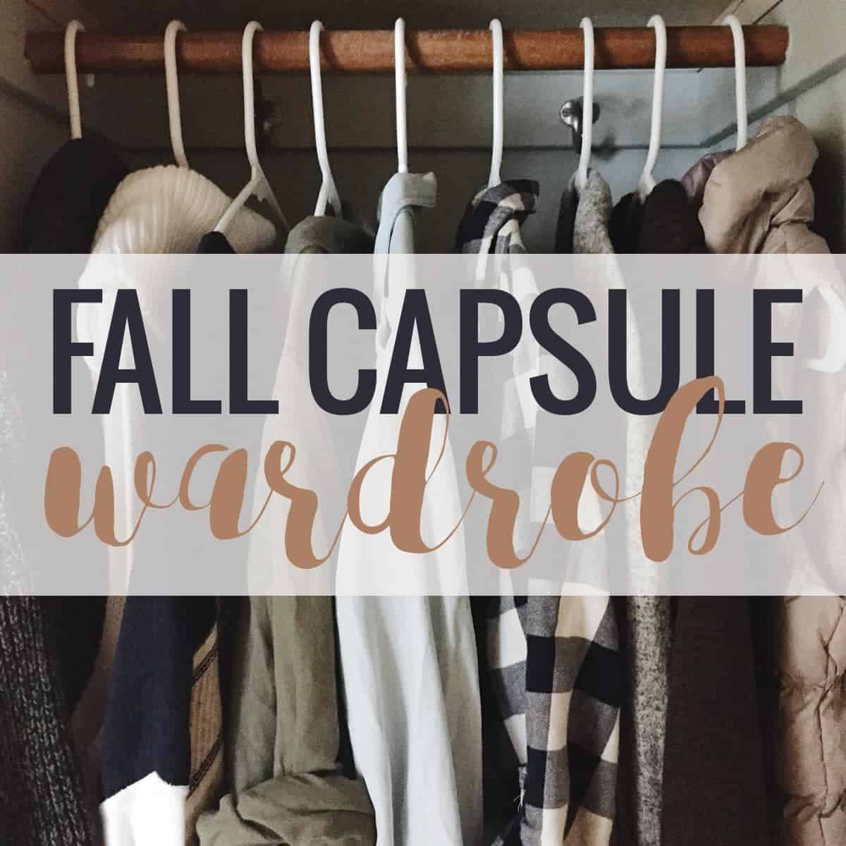 Fall Capsule Wardrobe - Pinch of Yum