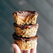 A picture of No-Bake Salted Caramel Cups