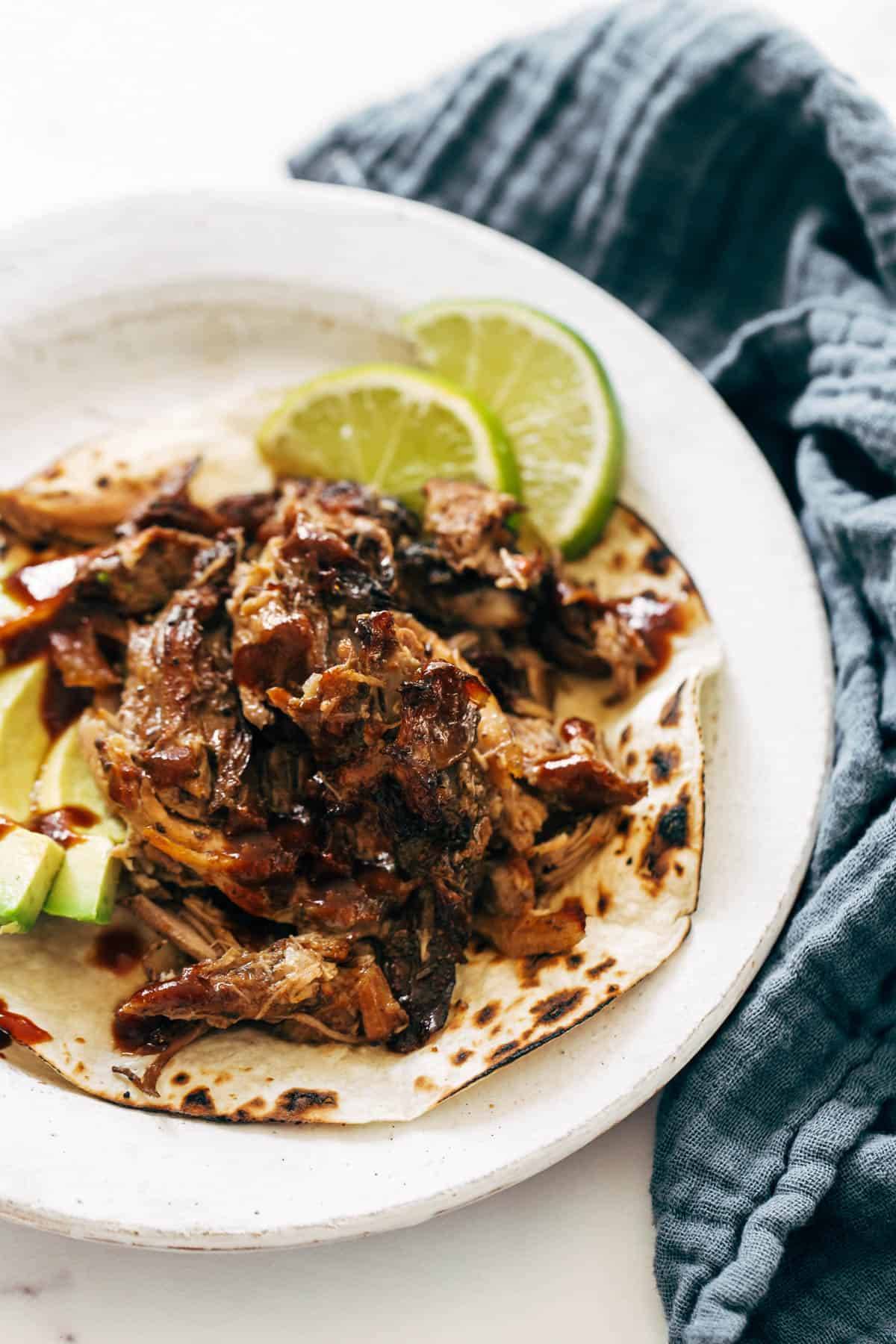 Slow Cooker Pork Carnitas - Damn Delicious