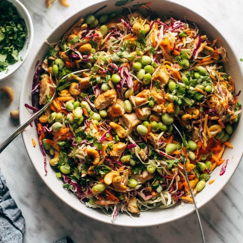 Summer Quinoa Salad Jars with Lemon Dill Dressing Recipe - Pinch of Yum