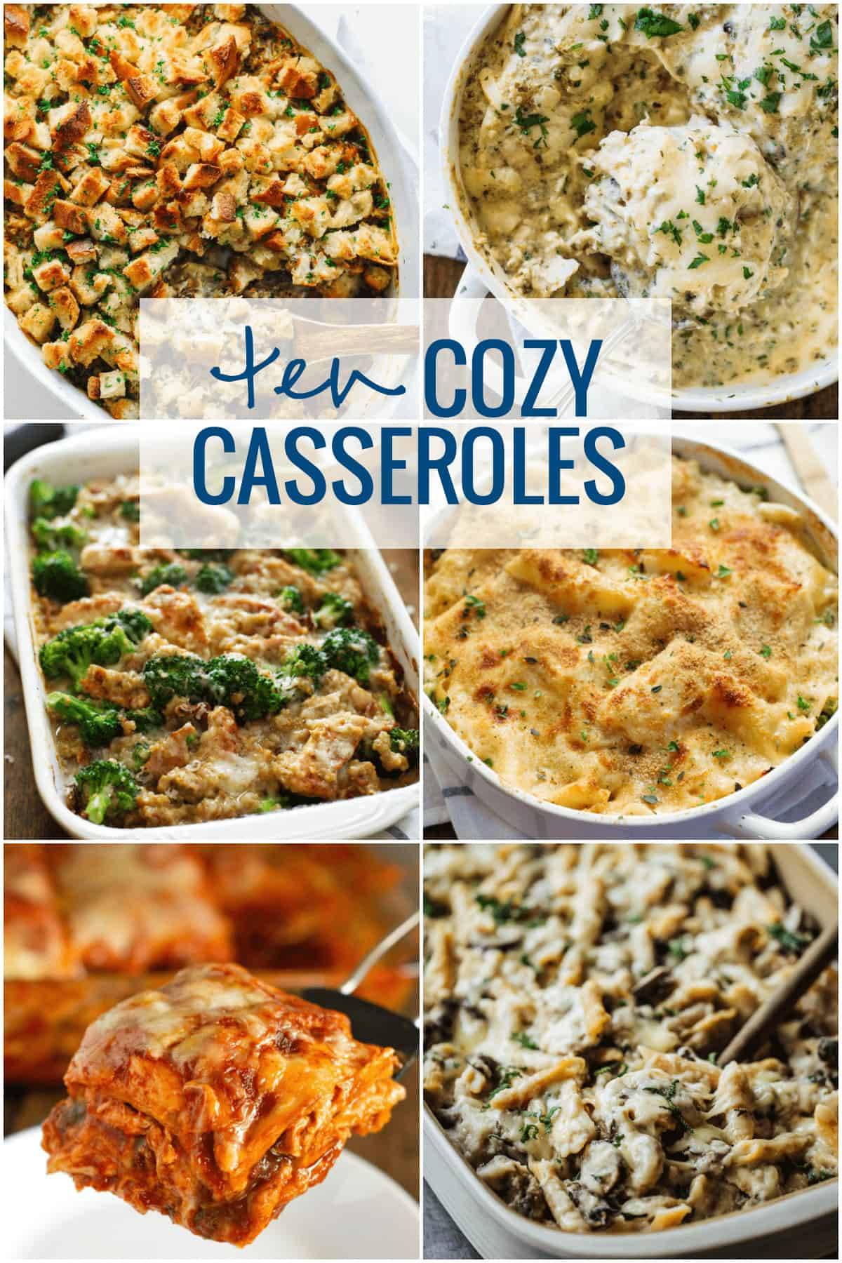 10 Cozy Casseroles for Winter - Pinch of Yum