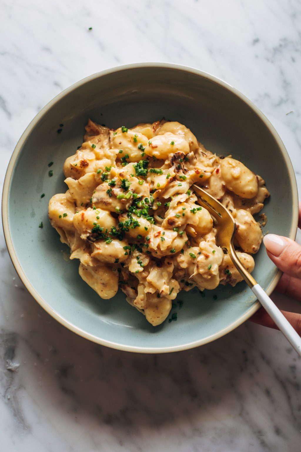 Cauliflower Orange Gnocchi Recipe Pinch of Yum