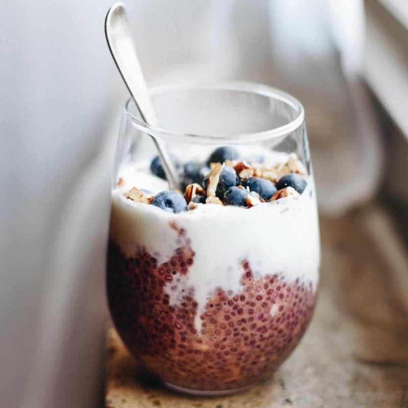 A picture of Berry Chia Overnight Oats