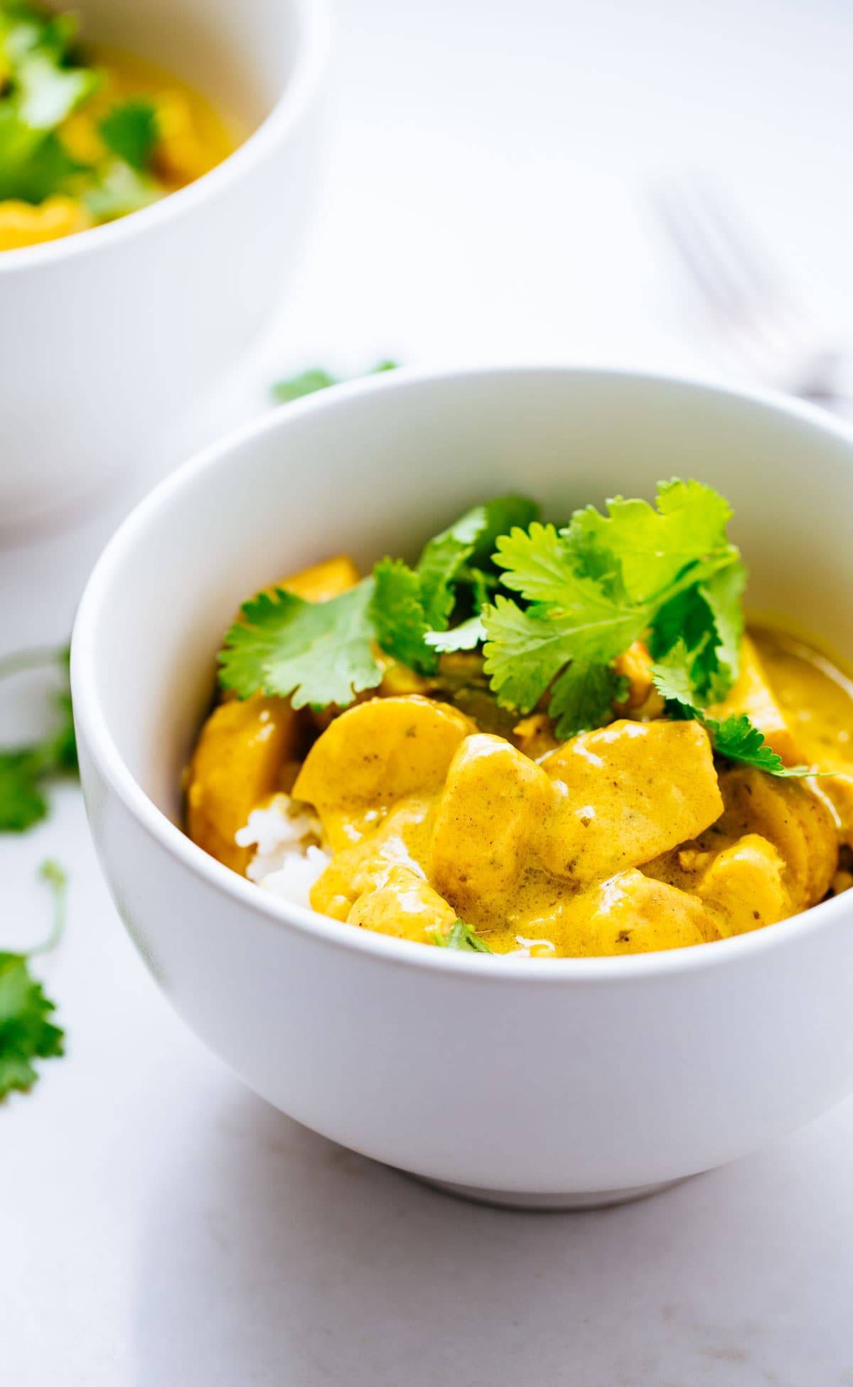 Thai Yellow Chicken Curry With Potatoes Recipe Pinch Of Yum