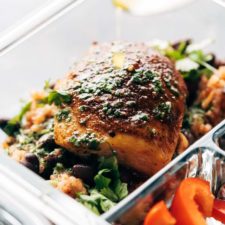 Spicy Chicken Meal Prep with Rice and Beans-image