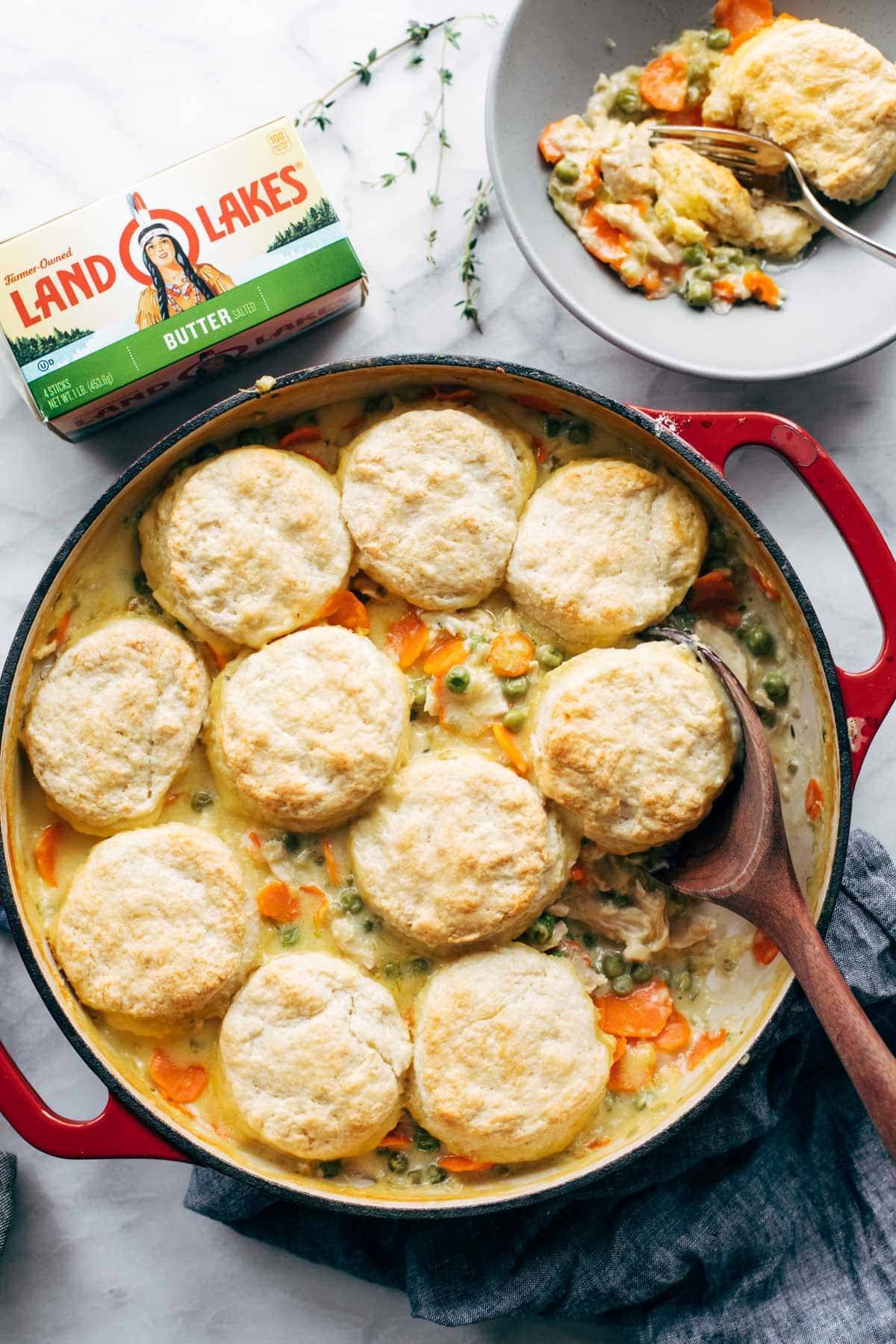 Chicken Pot Pie With Biscuits Kitovet