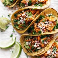 The Best Chicken Tinga Tacos-image