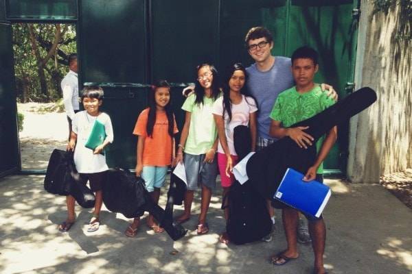 Children's Shelter of Cebu Music Class.