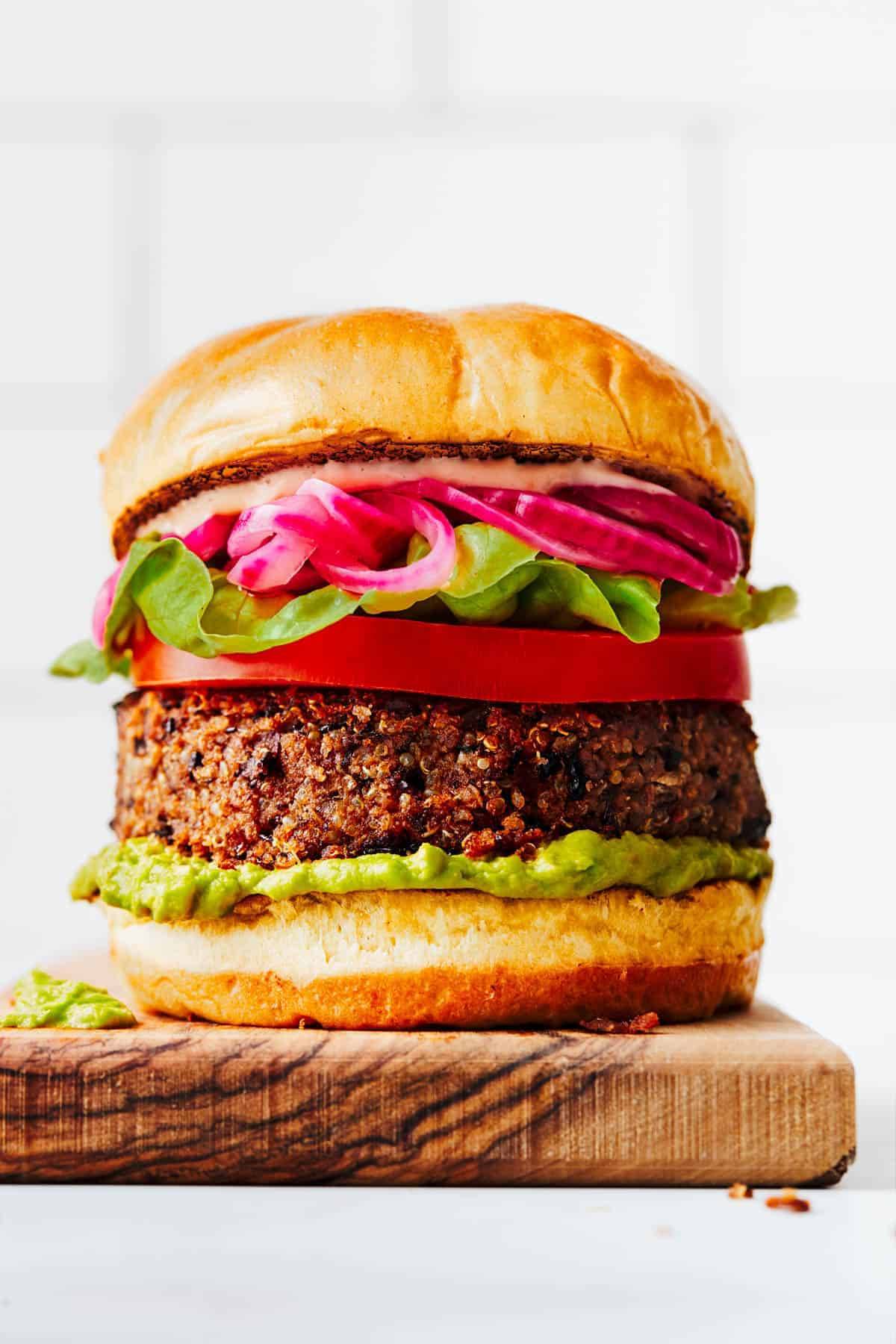 Chipotle Quinoa Burgers