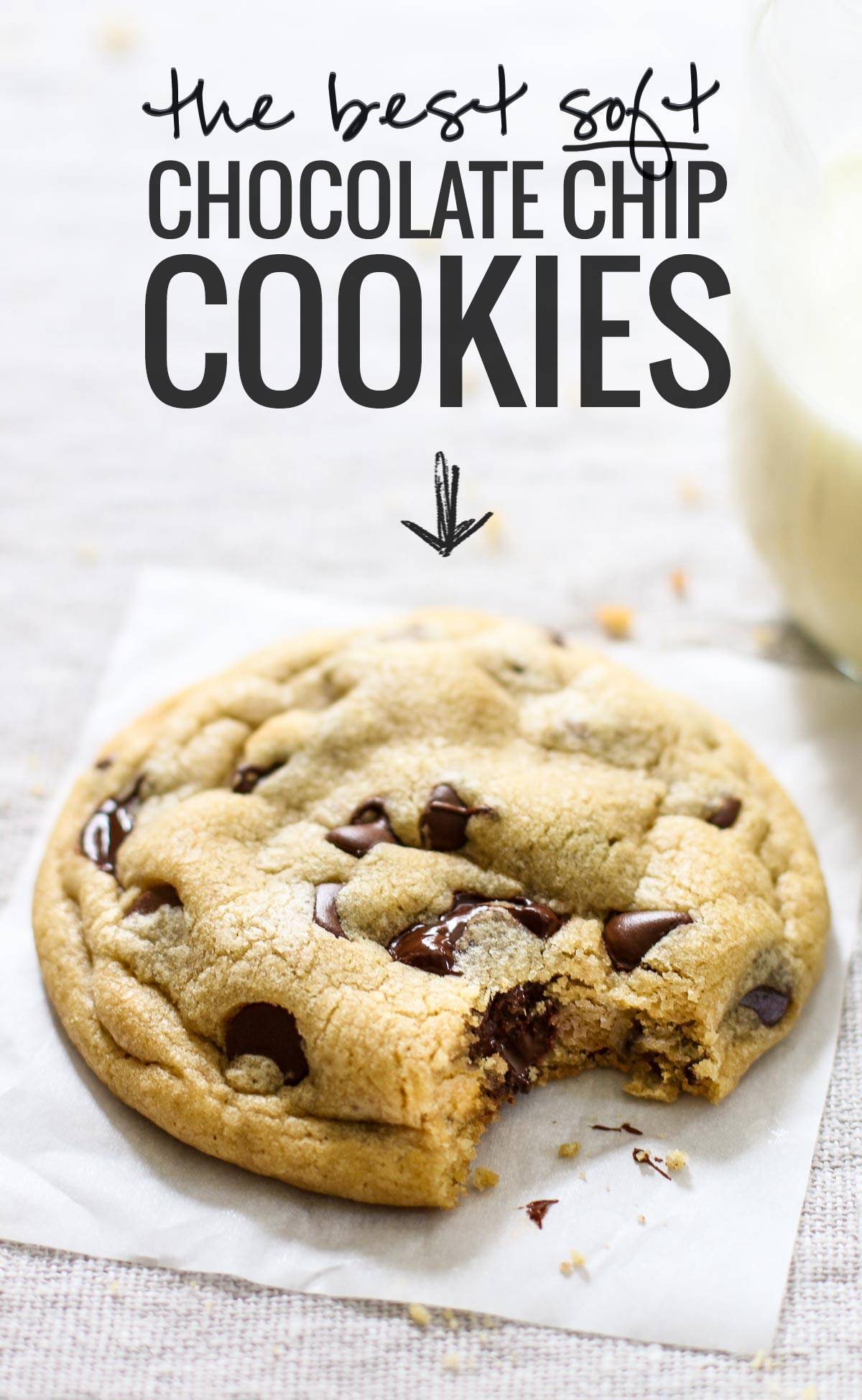 The Best Soft Chocolate Chip Cookies Recipe - Pinch of Yum