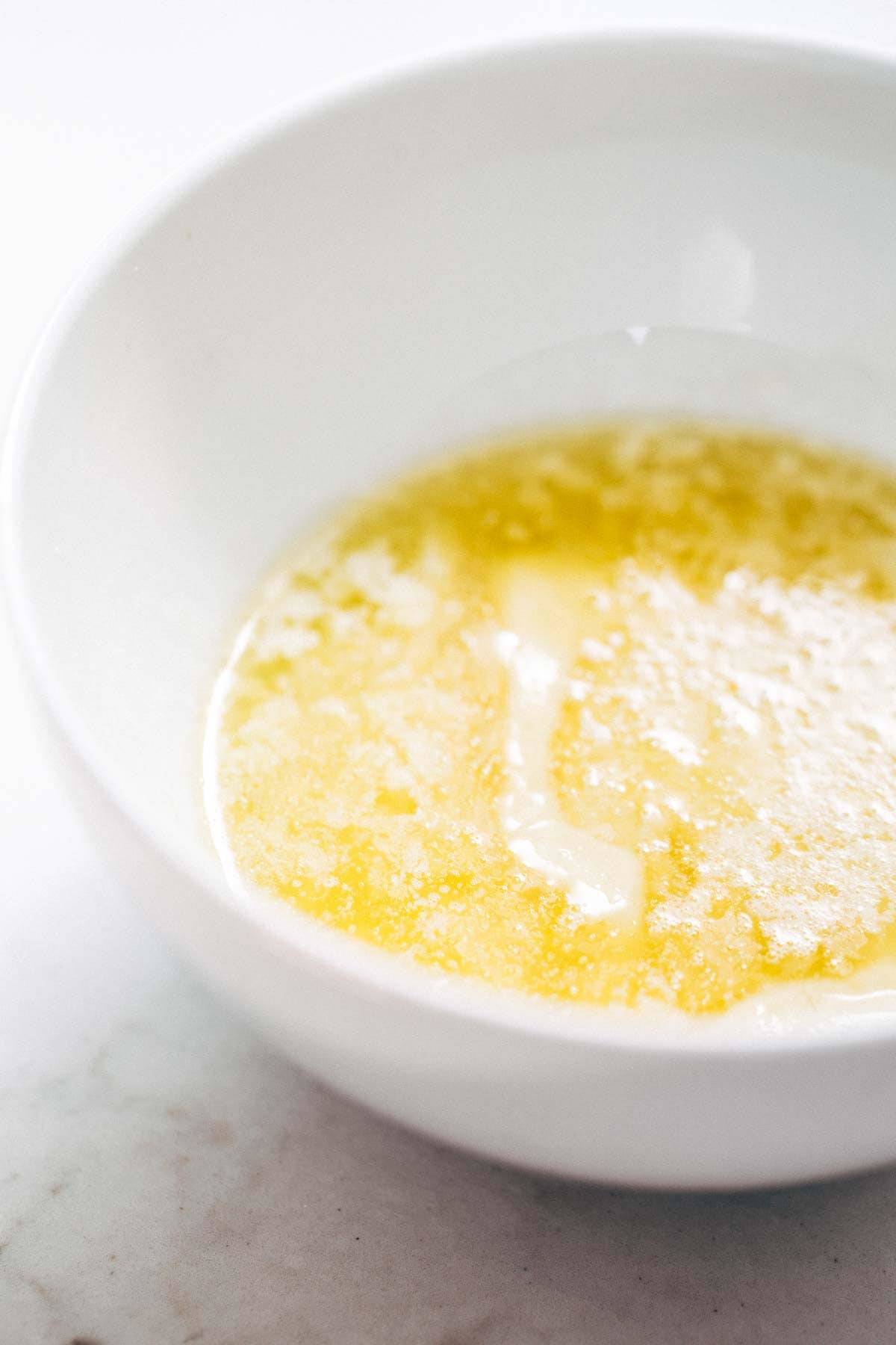 Melted Butter for Soft Chocolate Chip Cookies