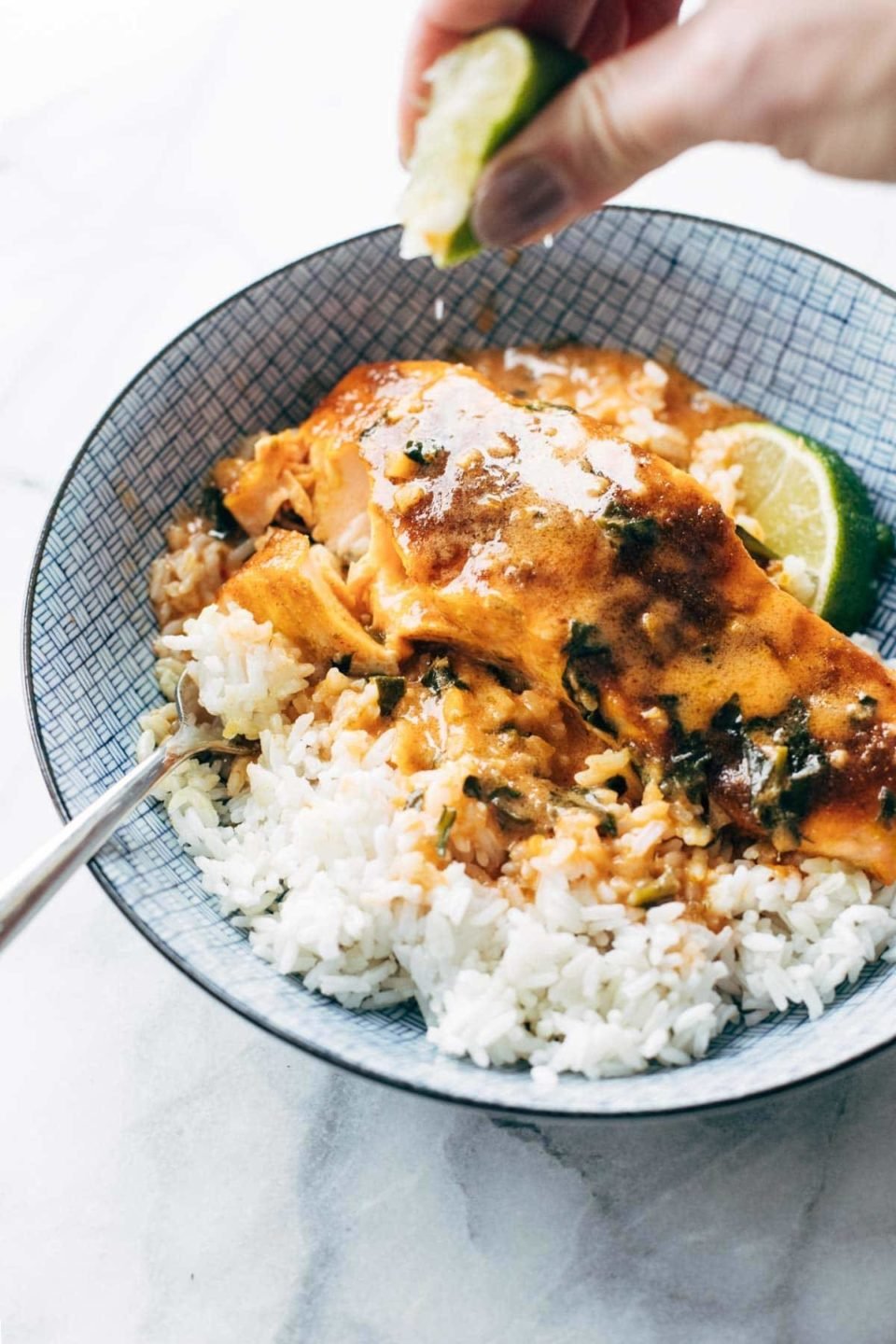 Coconut Curry Salmon Recipe - Pinch of Yum