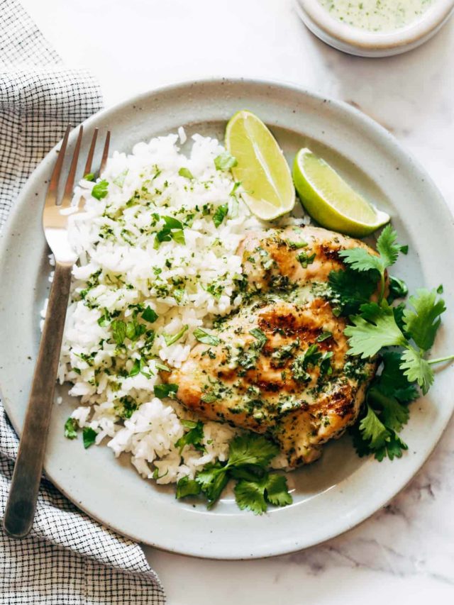Coconut Lime Grilled Chicken